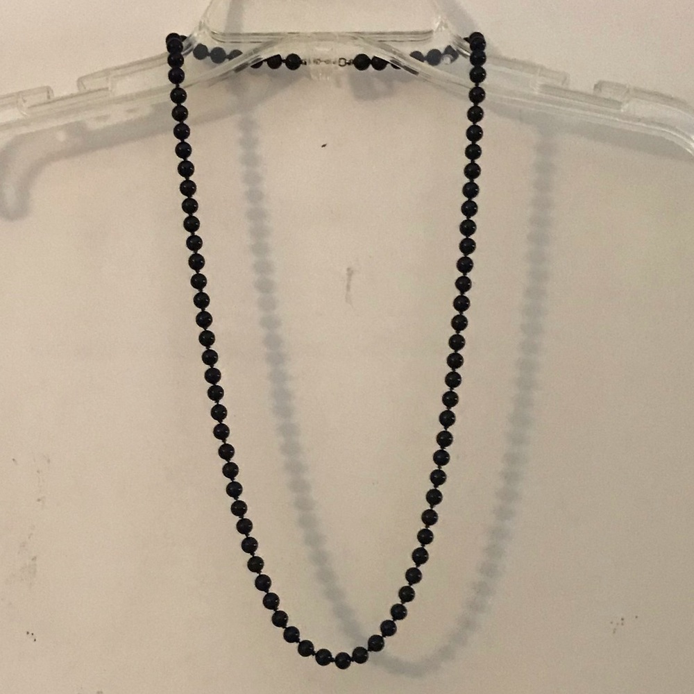 faux pearl necklace
